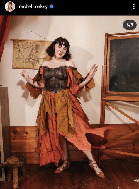 Fall Witch Ren Faire, Acorn Fairy Costume, Pumpkin Fairy Costume, Plus Size Ren Faire Costume, Autumn Fairy Costume, Ren Faire Fairy, Fall Fairy Costume, Autumn Fae, Forest Outfits