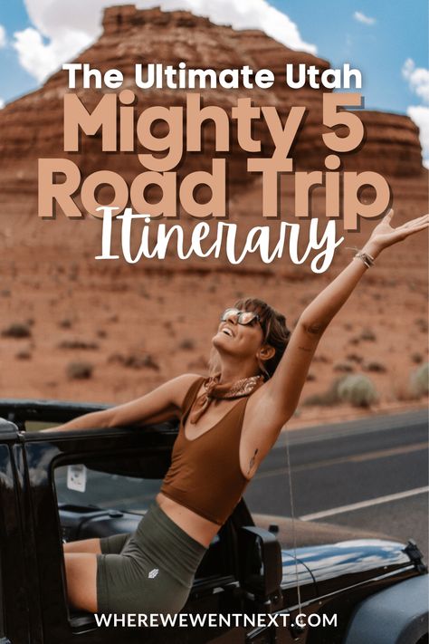 Mighty 5 Road Trip, Utah Mighty 5, Bryce National Park, Trip To Grand Canyon, Visit Utah, Road Trip Map, Utah Road Trip, Capitol Reef National Park, Canyonlands National Park