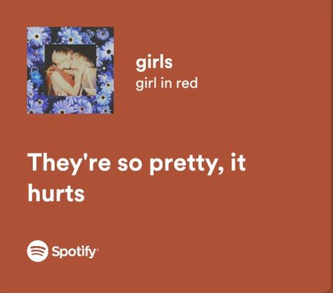 Wlw Song Lyrics, Girl In Red Lyrics, Songs That Describe Me, Red Quotes, Doodle Quotes, Rap Lyrics Quotes, Girl In Red, Spotify Lyrics, Music Lyrics Songs