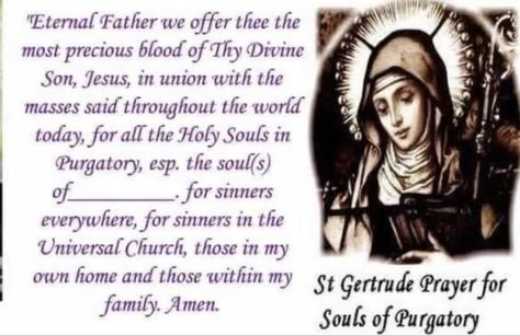 St. Gertrude the Great’ Prayer for the Souls in Purgatory 🙏🏼🙏🏼🙏🏼 St Gertrude Prayer For Souls, St Gertrude The Great, Purgatory Prayer, Saint Gertrude, St Gertrude, Souls In Purgatory, First Sunday Of Advent, John The Evangelist, Universe Love