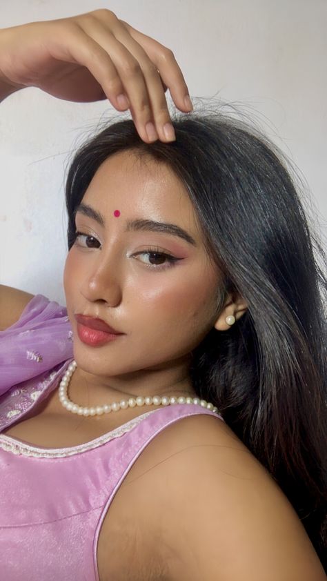 #desi #desicore #sari #indian #nepali #traditional #fashion #fashion #makeup #jwellery