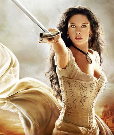 Legend of Zorro Catherine Zeta Jones...  "Vigorous....very vigorous"... Catherine Zeta-jones, The Legend Of Zorro, The Mask Of Zorro, Zeta Jones, Famous Actors, Renee Zellweger, Rosamund Pike, Gabrielle Union, Cameron Diaz