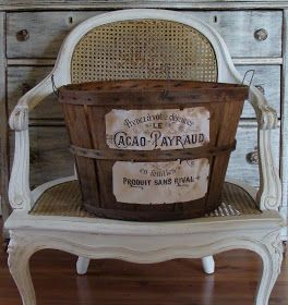 The Farmhouse Porch: Let's party! Welcome to Week 48 of The Cowgirl Up! Link Party! Open House Party, Produce Baskets, Basket Makeover, Bushel Baskets, Galvanized Buckets, Potting Table, Old Baskets, Apple Baskets, Romantic Home