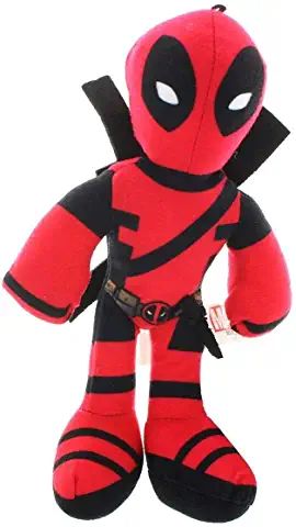 Deadpool Plush, Cute Deadpool, Minecraft Bedroom Decor, Superhero Dolls, Red Costume, Marvel Action Figures, Crochet Amigurumi Free Patterns, Indoor Toys, Marvel Deadpool