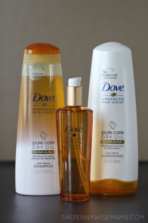 Get silkier hair with the Dove Pure Care Dry Oil Collection! #silkyhairdare #cg Dove Products Aesthetic, Dove Products Skin, Dove Skin Care, Dove Collection, Dove Hair Care, Dove Products, Dove Shampoo, Natural Facial Mask, Hair Growth Spray