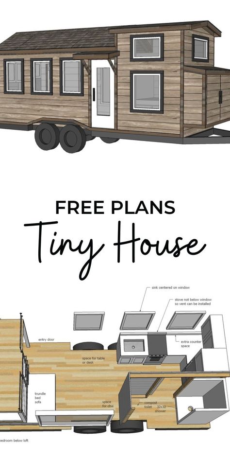 8x30 Tiny House Floor Plans, 12x28 Tiny House Floor Plans, Tiny House Plans Layout, Adu Ideas, Cheap Tiny House, House Plans Ideas, Victoria House, Little House Plans, Free House Plans