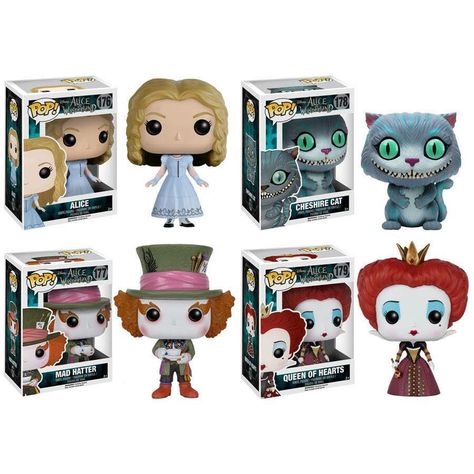 Funko Pop! - Alice in Wonderland set Cat Queen, Best Funko Pop, Игрушки Funko Pop, Pop Figurine, Funko Pop Dolls, Funk Pop, Funko Pop Toys, Funko Pop Collection, Pop Vinyl Figures