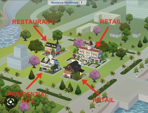 Magnolia Promenade, Sims Legacy Challenge, Lotes The Sims 4, Sims Challenge, The Sims 4 Lots, Sims 4 Cheats, Sims 4 Challenges, Sims 4 House Building, Sims 4 House Plans