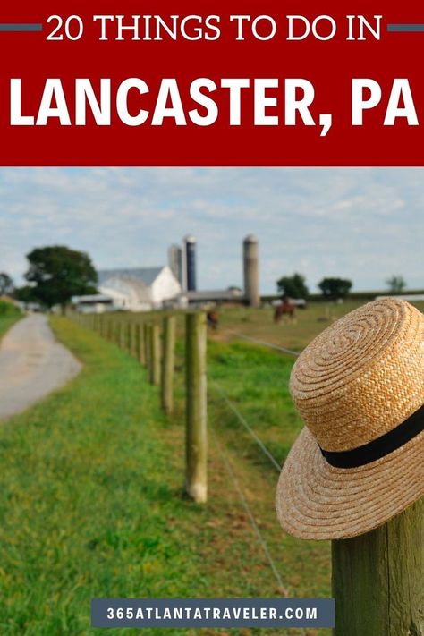 If you're looking for some interesting things to do during your visit to Lancaster, Pennsylvania, you've come to the right place. Whether you're a history buff, a nature lover, or just looking for something fun to do, Lancaster has something for everyone. Here are 20 things to do in Lancaster PA that we know you're going to love. Lancaster Pa Things To Do In, Things To Do In Lancaster Pa, Top Family Vacations, Amish Country Pennsylvania, Pennsylvania Dutch Country, Interesting Things To Do, Pennsylvania Travel, Lancaster County Pa, Lancaster Pennsylvania