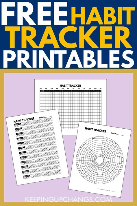 Learn how to use a HABIT TRACKER, get habit tracker ideas and snag a free circle habit tracker printable. Perfect for a bullet journal, planner or visual aid to keep you on track with your daily, weekly, monthly, or annual goals. School Habits, Free Habit Tracker, Habit Tracker Ideas, Personal Schedule, Annual Goals, Circle Graph, Printable Circles, Tracker Ideas, Habit Tracker Bullet Journal