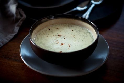 Broccoli & Goat Cheese Soup Recipe Broccoli Goat Cheese, Goat Cheese Soup, Hake Recipes, Roasted Salmon Recipes, Cheese Soup Recipe, Cheese Soup Recipes, Desserts Keto, Goat Cheese Recipes, Food Vegetarian