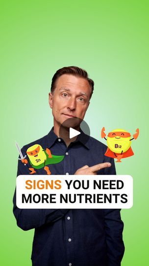 359K views · 7.3K reactions | 7 signs you need more nutrients! For more health information you can't find anywhere else, click here: https://bit.ly/4cO4MsK | Dr. Eric Berg Heath Tips, Dr Eric Berg, Eric Berg, Dr Berg, Nutrient Deficiency, Health Information, Body Healing, Free Radicals, Body Health