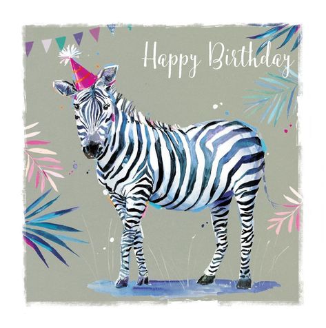 Birthday Card - Zebra - The Wildlife Ling Design - Quality NEW Visit Shop | Contact Us Opening Hours Monday - Friday: 9am until 6pm Gifts For Her Gifts For Him Gifts For Children Garden Home Cards Wedding Christmas 30 DAY RETURNS on all items HUNDREDS OF GIFTS ONLINE Category All Christmas Gifts for Children Gifts for Men Gifts for Women Home Garden Cards Equine Inspired Wedding Under £10 Other Birthday Card - Zebra - The Wildlife Ling Design - Quality NEW In Stock From: £3.50 CLICK & COLLECT AV Zebra Birthday, Creative Birthday Cards, Ehlers Danlos, Happy Thanksgiving Quotes, Creative Birthday, Birthday Cards For Women, Happy Bday, Beautiful Greeting Cards, Belated Birthday