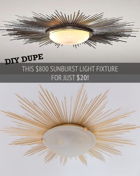 DIY Sunburst Light.
#homedecor #interiordesign #homedesign #homedecoration Diy Light Fixture, Diy Light Fixtures, Diy Light, Diy Ceiling, Kitchen Home Decor, घर की सजावट, Ideas Living Room, Home Decorating Ideas, Dream House Decor