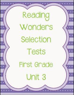 Reading Wonders Selection Tests for Unit 3- Comprehension Assessments to cover the weekly Anthology story for Unit 3. Wonders First Grade, Wonders Reading Series, Mcgraw Hill Wonders, Reading Wonders, Reading Test, School Week, First Grade Reading, Book Week, Teaching Reading