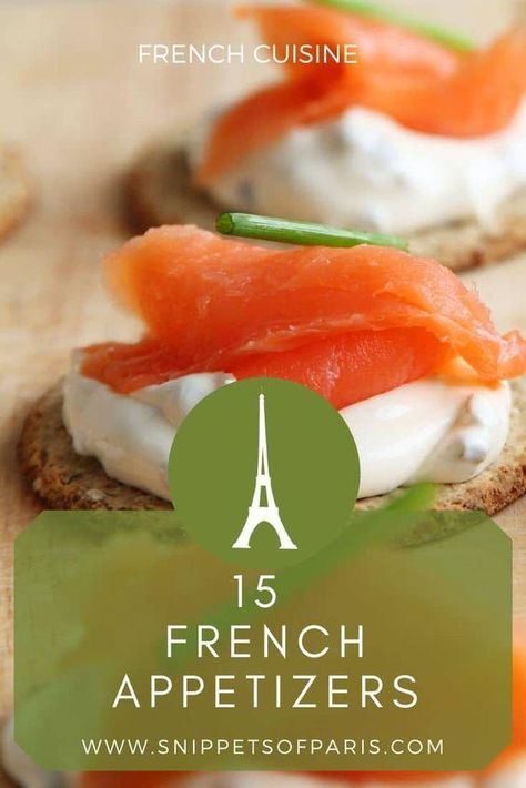 French Cocktail Party Food, French Drinks Traditional, French Inspired Salads, Easy French Appetizers Simple, Classic French Appetizers, French Appetizers Party, Easy French Food Appetizers, French Appetizers France, French Party Food Ideas