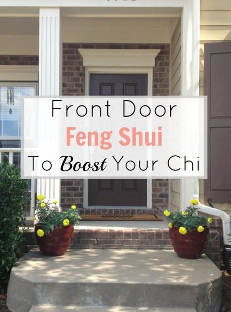 Front Door Feng Shui To Boost Your Chi Feng Shui Entrance, Shower Solutions, Feng Shui Apartment, Feng Shui Front Door, Casa Feng Shui, Fen Shui, How To Feng Shui Your Home, Apartment Entrance, Feng Shui Art