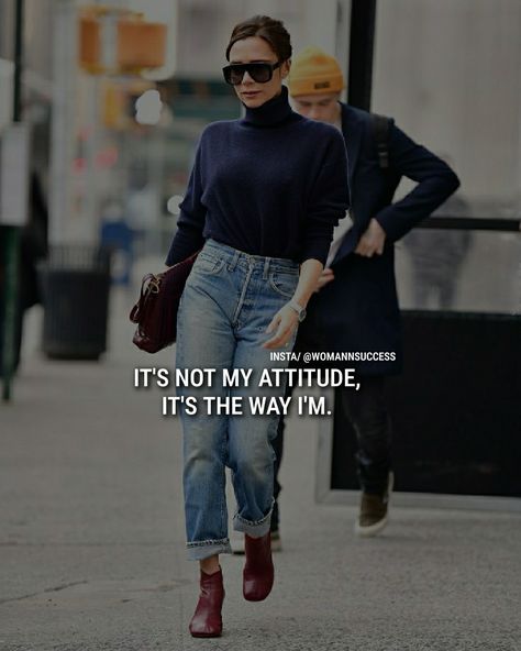 Attitude About For Whatsapp, Love Attitude Quotes, Quotes For Dp, Attitude Thoughts, Cute Disney Quotes, Personality Quotes, Bad Attitude Quotes, My Attitude, Good Insta Captions