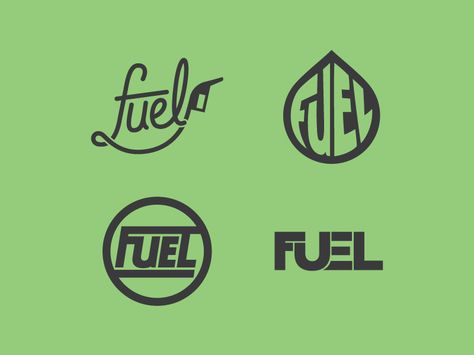 Fuel Logos Fuel Logo Design, Fuel Drawing, H2o Logo, Fuel Logo, Helm Retro, North Logo, Zoom Logo, Battery Logo, App Branding