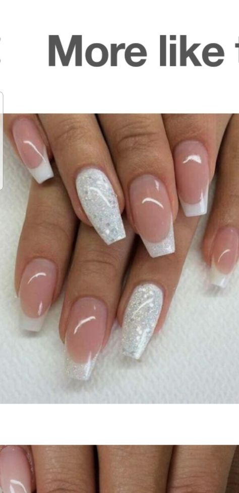 Nail Ideas For Wedding, Pink Nails French Tip, Nail Inspo White, Nail Designs Trending Now, Pink Nails French, Almond Nails Short, Best Wedding Nails, Aesthetic Nail Art, Trendy Almond Nails