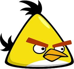 yellow angry bird Angry Bird Drawing, Yellow Angry Bird, Drawing Angry Birds, Eagle From Angry Birds, Angry Birds Painting, Angry Birds Yellow Bird, Match Stick Art, Red Angry Bird, Cartoon Birds