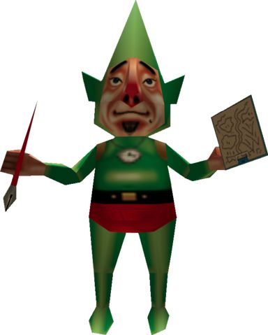 Tingle Zelda, Floating In The Air, Giant Bomb, Game Textures, Poly Art, Low Poly Games, Majoras Mask, Low Poly Art, Outfit Red