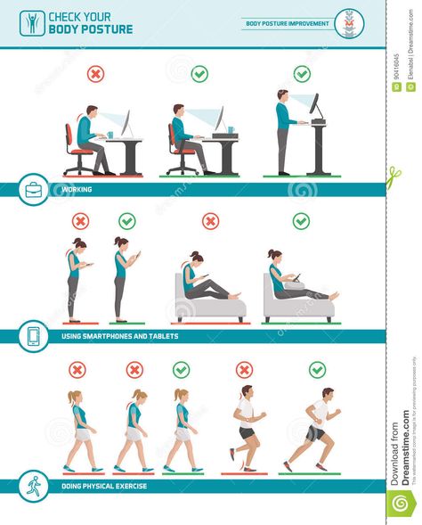 Desk Yoga Poses, Desk Yoga, Office Yoga, Spine Health, Yoga Moves, Bad Posture, Body Posture, Strengthening Exercises, Better Posture