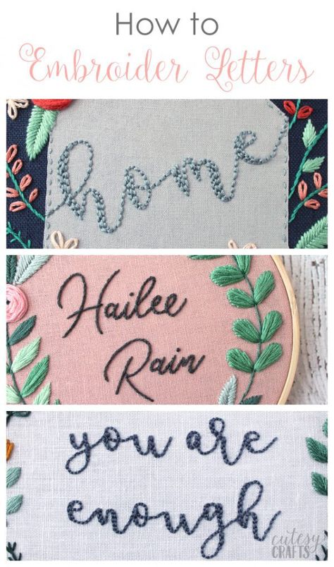 Embroider Letters By Hand, Embroider Letters, How To Embroider Letters, Hand Embroidery Letters, Fashion Maker, Embroidered Letters, Embroidery Letters, Embroidery Materials, Embroidery Stitches Tutorial