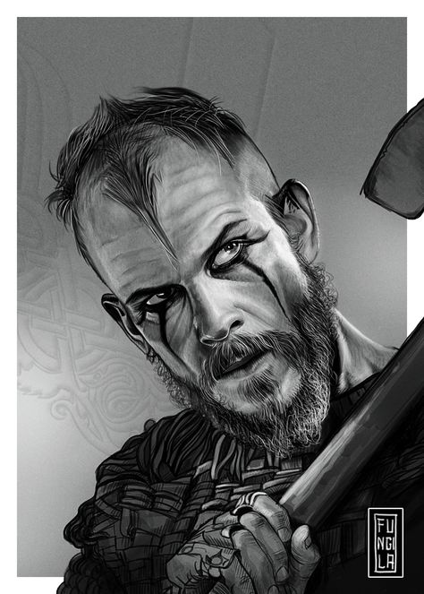 FLOKI on Behance Ragnar Lothbrok Tattoo, Viking Drawings, Floki Vikings, Viking Warrior Tattoos, Viking Wallpaper, Ragnar Lothbrok Vikings, King Ragnar, Vikings Tattoo, Vikings Ragnar