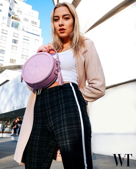 BE IN POWER💪🏻 - ‘Rotunda’ bag by @gunas_newyork is the symbol of important issues of our time, such as Women’s Rights, Equality for all and Animal rights. . wardrobeoftomorrow.com/ - #gunasnewyork #newyorkfashion #handbag #roundbav #totebag #veganhandbag #bagwithbow #pinkhandbag #purplehandbag #outfitideas #fashionoutfit #winteroutfit #outfitoftheday #artisanalfashion #sustainablefashion #ecofriendlyfashion #sustainablefashionbrand #sustainabledesigner #wtvox #wardrobeoftomorrow Sustainable Fashion Designers, Purple Handbags, Artisan Fashion, Vegan Handbags, Pink Handbags, Women’s Rights, Sustainable Fashion Brands, Chloe Marcie, Eco Friendly Fashion