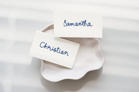 Handwritten Place Cards Template, Whimsical Place Card, Blue Place Card, Wedding Editable Table Name Card Rehearsal dinner place card Handwritten Place Cards, Table Name Card, Place Cards Template, Dinner Place, Dinner Places, Table Name Cards, Table Name, Place Card Template, Table Names