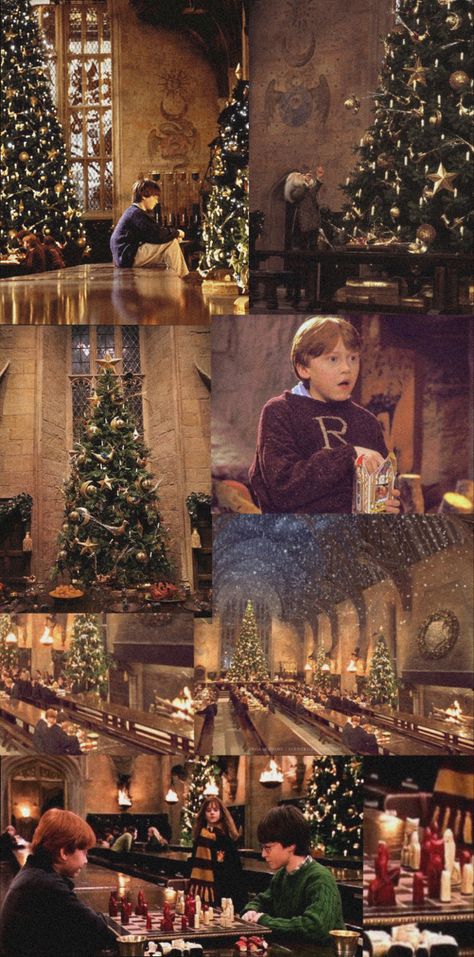 Harry Potter Autumn Aesthetic Wallpaper, Harry Potter Wallpaper Christmas, Christmas Harry Potter Wallpapers, Harry Potter Christmas Wallpaper Iphone, Harry Potter New Year, Christmas Wallpaper Movies, Christmas Harry Potter Aesthetic, Christmas At Hogwarts Wallpaper, Christmas Wallpaper Harry Potter