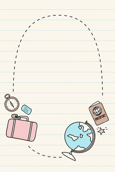 Travel Background, Travel Doodles, Camera Drawing, Bullet Journal Banner, Paper Background Design, Line Artwork, Powerpoint Background Design, Doodle Icon, Free Hand Drawing