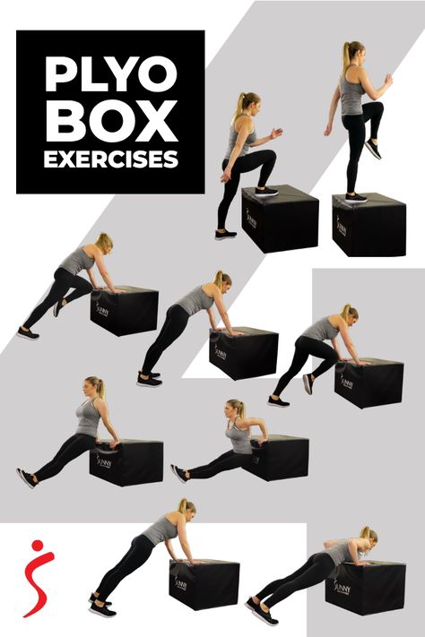 Plyo Box Workout, Box Exercises, Box Workout, Plyo Workouts, Tone Arms, Short Workout, Ab Workout Plan, Plyo Box, Gym Exercises