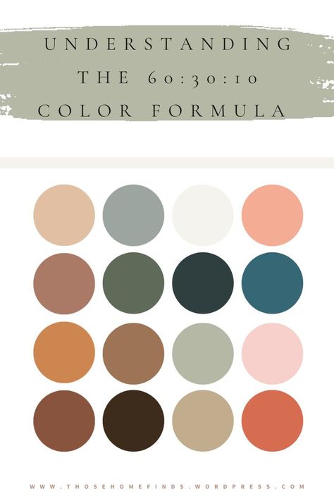 60 30 10 Color Rule, Home Color Palette, Interior Design Instagram, Brand Strategy Design, Decor Color Schemes, Home Decor Colors, Interior Design Color, Be The Reason, Design Palette