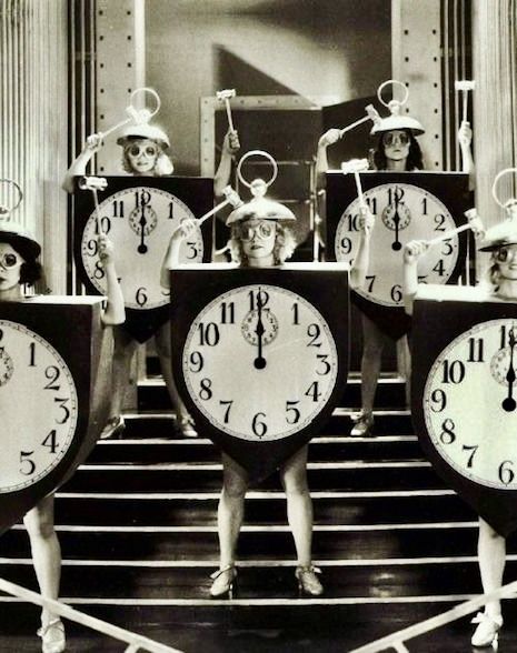 Dancing clocks “Madam Satan” 1930 Father Time, Time Will Tell, Time After Time, Funny Films, What Time Is It, Photo Vintage, What Time Is, Time Flies, Tick Tock