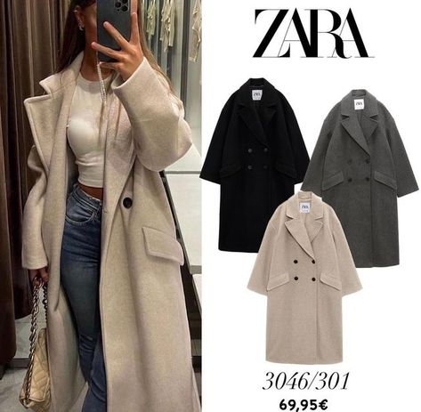 Zara Coats Women, Zara Oversized Coat, Oversized Coat Outfit, Beige Coat Outfit, Beige Trench Coat Outfit, Trench Coat Outfit Winter, Long Coat Outfit, Mantel Outfit, Oversize Coat