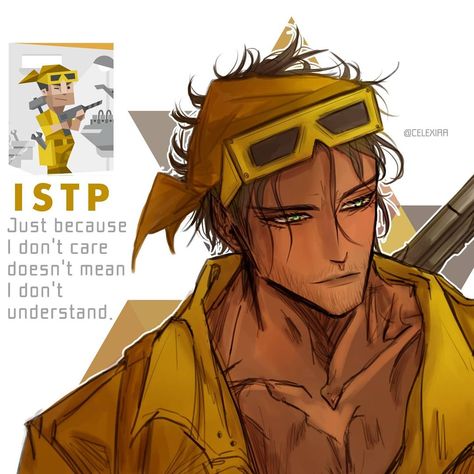 Istp Fanart Male, Istp Mbti, Personality Art, The 16 Personality Types, Istp Personality, Mbti Memes, Mbti Relationships, Tesla Coil, Mbti Character