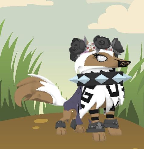 Animal Jam Arctic Wolf, 2019 Nostalgia, Animal Jam Classic, Wolf Outfit, Cartoon Pets, Cinnamon Latte, Wolf Animal, Arctic Wolf, Animal Jam