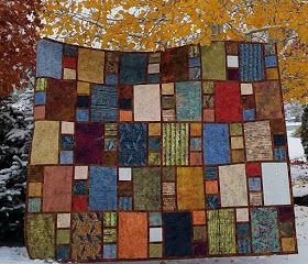 Craftsman Quilt Pattern, Craftsman Quilt, Masculine Quilts, Block Quilt Ideas, Quilt Pattern Free, Quilt Instructions, Quilt Pictures, History Of Quilting, Stained Glass Quilt