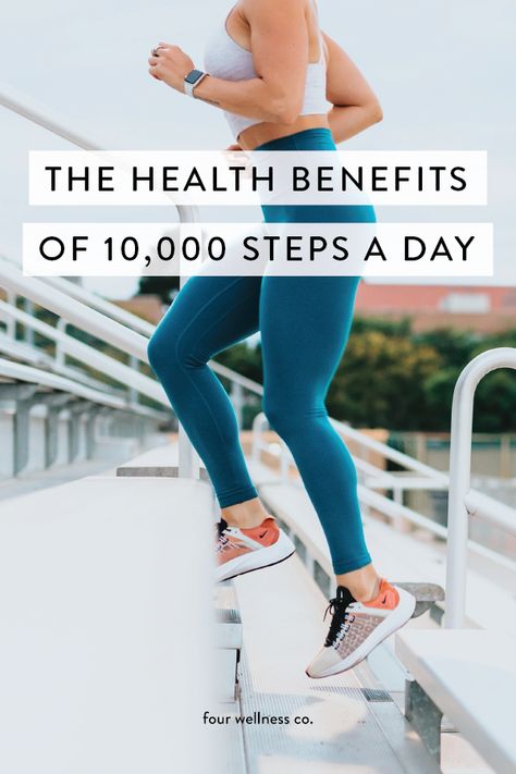 The health benefits of walking 10,000 steps a day // The physical and mental health benefits of walking 10,000 steps most days of the week—and how to build more steps into your daily life. 10000 Steps A Day, Health Benefits Of Walking, 10000 Steps, Tomato Nutrition, Benefits Of Walking, Coconut Health Benefits, Wellness Tips, Health Coach, Health Benefits