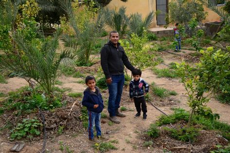 Desert Green: Jordanians on frontline of climate change turn to permaculture - The Permaculture Research Institute Desert Food Forest, Desert Permaculture, Desert Homestead, Zone 9 Gardening, Planting Techniques, Desert Green, Desert Gardening, Sustainable Food Systems, Growing Carrots