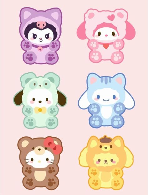 Hello Kitty Rooms, Cute Easy Doodles, Paper Dolls Diy, Kitty Drawing, Hello Kitty Drawing, Art And Craft Videos, Hello Kitty Iphone Wallpaper, Hello Kitty My Melody, Cute Kawaii Drawings