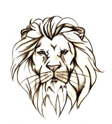 15+ Simple Tattoos: Lion Tattoos That Are Simply Genius | PetPress Tatoo Dog, Tier Tattoo, Tattoo Lion, Full Tattoo, Free Tattoo Designs, Lion Head Tattoos, Kunst Tattoos, Lion Drawing, Tattoo Trend