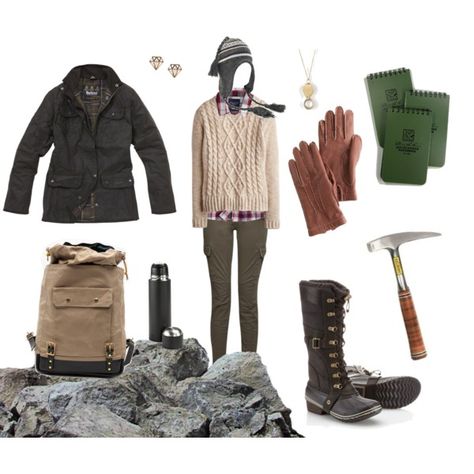 Geologist by emilysheppard on Polyvore featuring Joules, American Eagle Outfitters, Barbour, J Brand, SOREL, Dents, Southern Field Industries, Frette and Goodwill Geologist Outfit, Farm Ranch, Fashion Collage, Country Farm, Winter Essentials, Outdoor Wear, Geology, American Eagle Outfitters, American Eagle