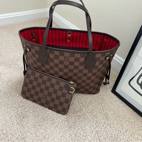 Brand New, Comes With Original Pouch, Dust Bag And Box. Made In France ! Pouch Is Included. Louis Vuitton Is No Longer Selling This Piece Making It Impossible To Get! Listing Was Updated To Include Pouch Which Is New/Unused. Louis Vuitton Pouch Outfit, Lv Tote, Louis Vuitton Mm, Louis Vuitton Neverfull Pm, Louis Vuitton Pouch, Lv Purse, Expensive Handbags, Louis Vuitton Totes, Lv Bags