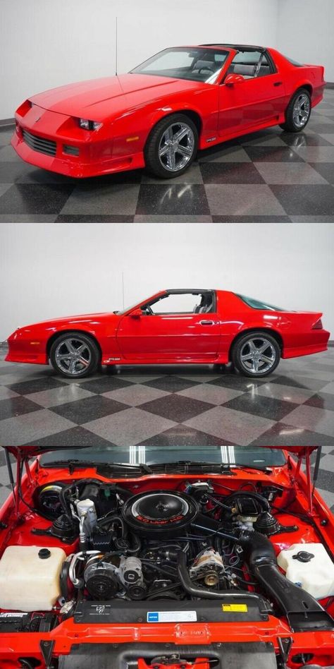 1991 Camaro Rs, 1991 Camaro, Iroc Camaro, Camaro Wheels, Red Camaro, Classic Camaro, Camaro Iroc, Camaro Car, Old Muscle Cars