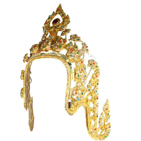 PRICES MAY VARY. Handmade For Stage Show Thai Dance Headdress Ram-thai Mask Dancer Costume Thai Dance, Dancer Costume, Stage Show, Headdress, Costume Accessories, Shoes Jewelry, Planets, Ram, Dancer