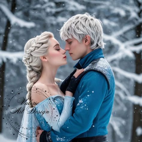 Elsa and Jack Frost romance for the"Snow" Challenge hosted by @vale_with_an_e Theme: Snow Host: @vale_with_an_e Hashtag: #AIVisionSnow #ai #aiart #artoftheday #picoftheday #portrait #artist #conceptart #characterdesign #photography #studio #digitalart #creative #instaart #aiartwork #aiartcommunity #aiartist #aiartwork #digitalcreator #aicreation #create #disneyprincess #disney #disneylover Elsa Jack Frost, Elsa And Jack Frost, Elsa And Jack, Jack Frost And Elsa, Jack And Elsa, Pixel Art Tutorial, Disney Princess Frozen, Disney Lover, Jack Frost