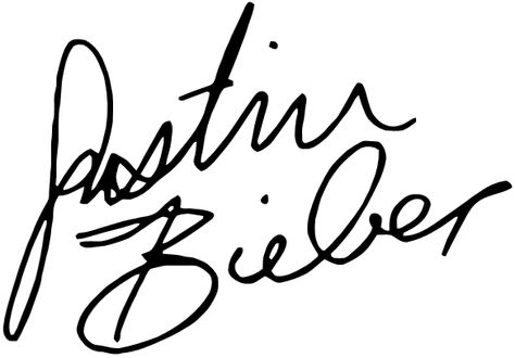 Justin's signature Justin Bieber Signature, Justin Tattoo, Justin Bieber Tattoos, Justin Bieber Quotes, Justin Bieber Baby, All About Justin Bieber, Justin Bieber Outfits, Justin Bieber Wallpaper, Justin Bieber Pictures